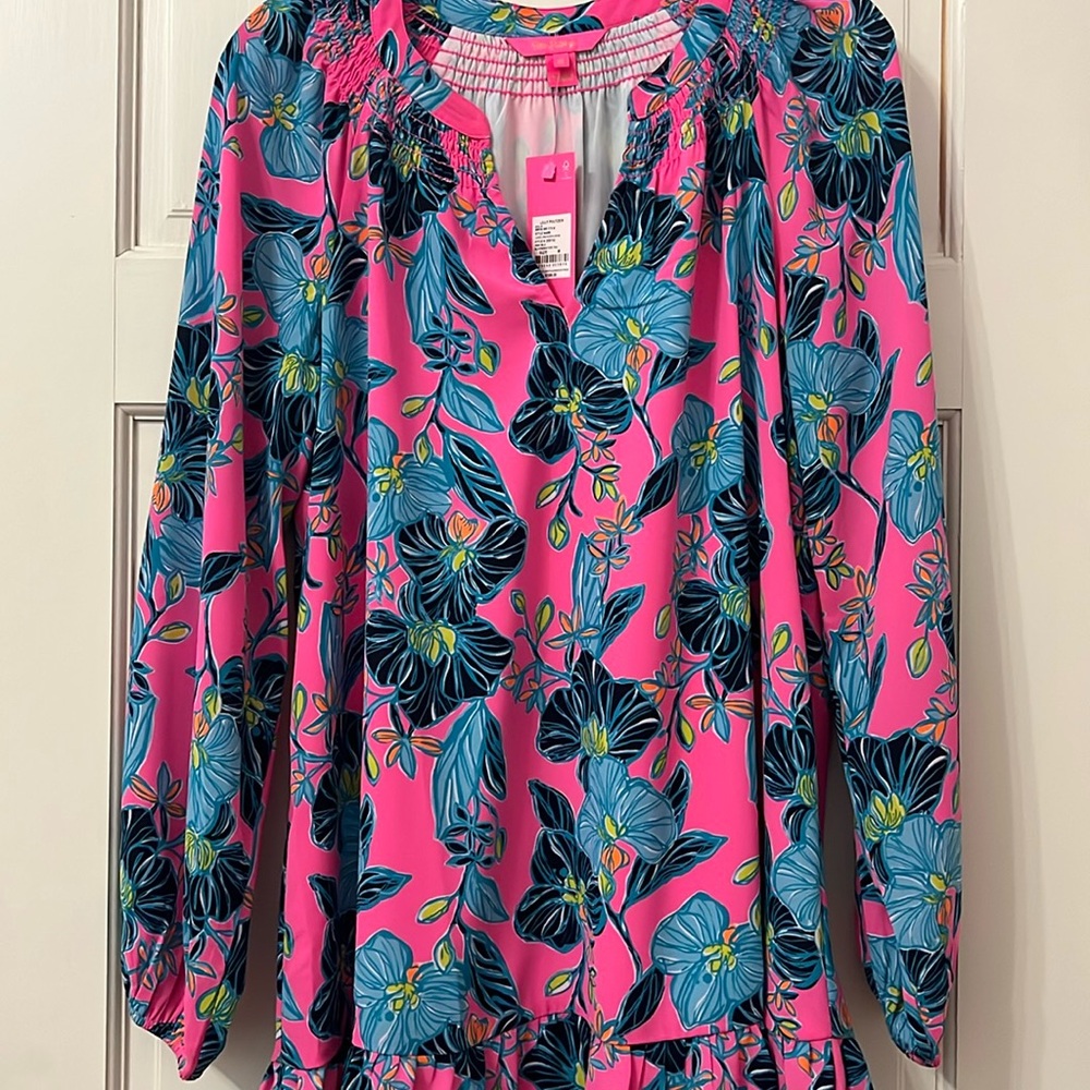 Lilly Pulitzer long sleeve dress.